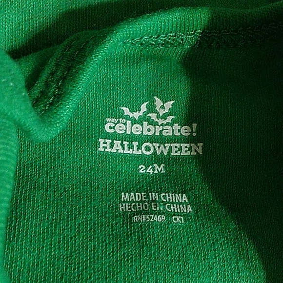 NWT Girls Long Sleeve Tutu "My First Halloween" Bodysuit & Headband Set - Picture 11 of 13